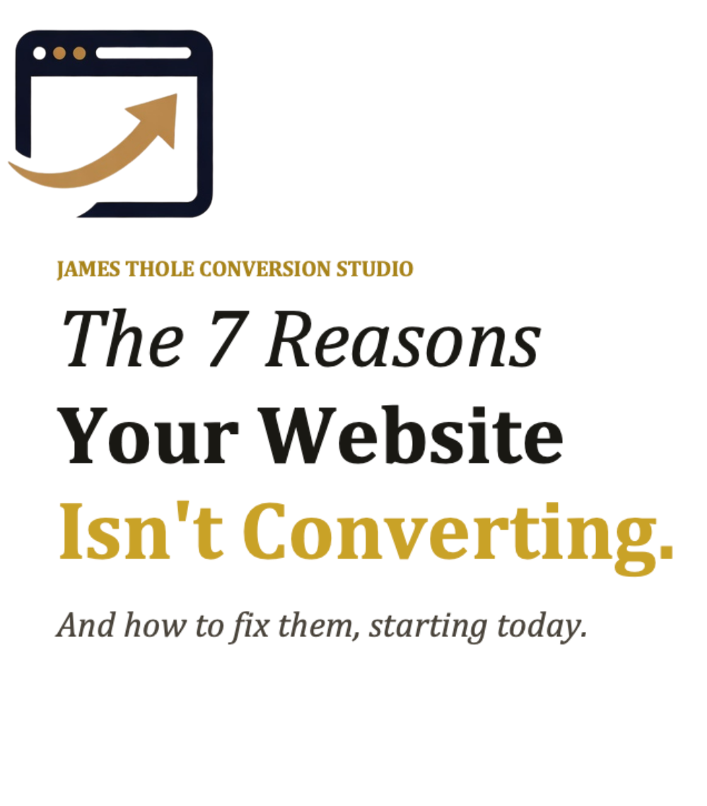 The 7 Reasons Your Website Isn't Converting free guide